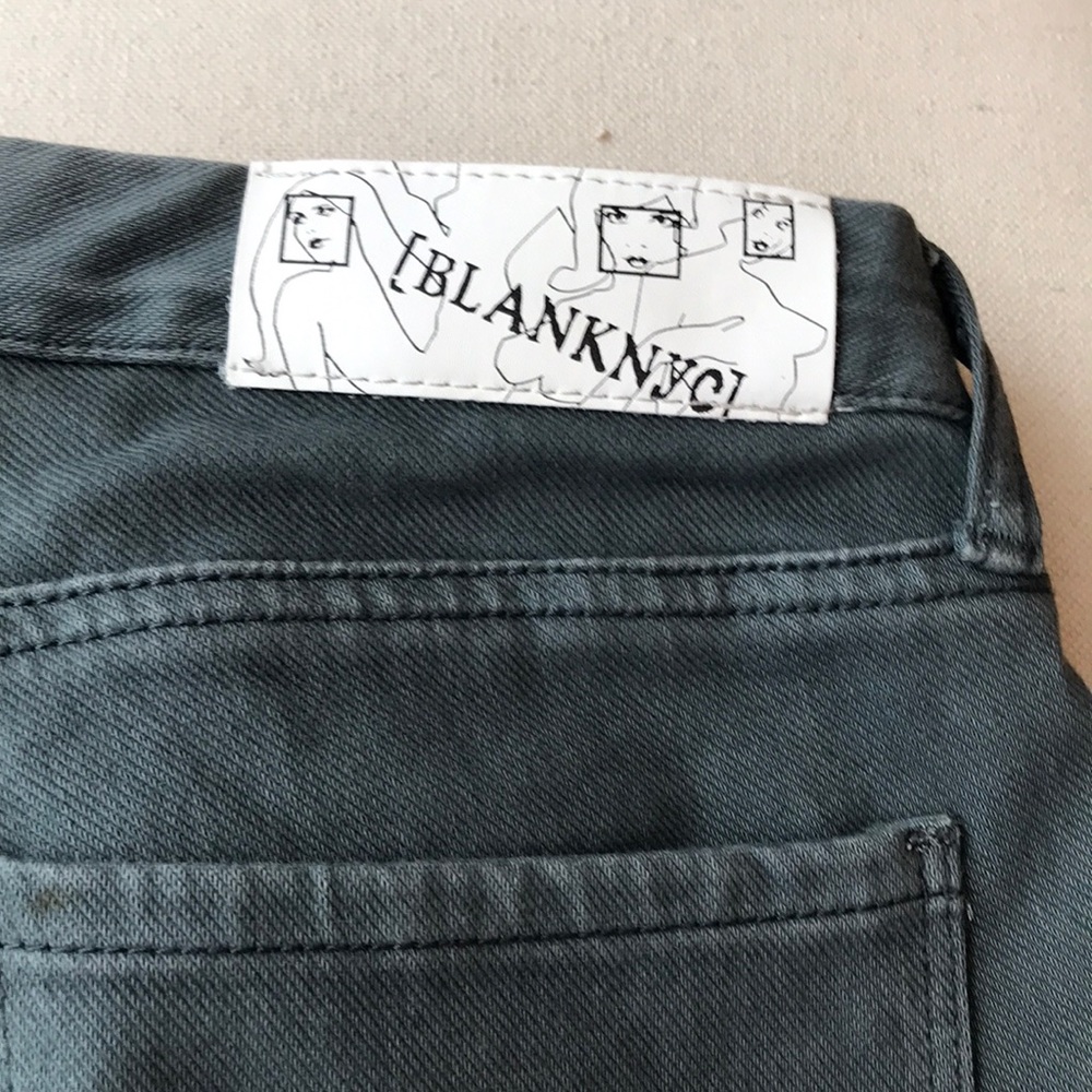 Blank NYC Gray Skinny Pants. Zip leg. NWT. Size 30.